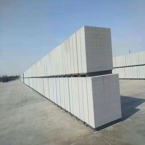 Panel dinding semen aerasi otomatis ALC awet ringan untuk pelapis Interior konstruksi Villa blok AAC - Product Image 3