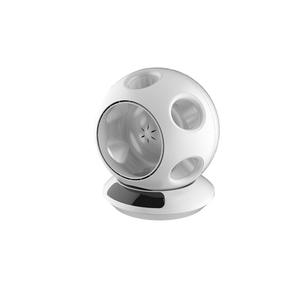 Ventilateur de table sans pales de style football avec télécommande, 220V DC, vent naturel, tête oscillante, minuterie jusqu'à 8 heures - Product Image 3