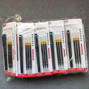 Stylo neutre avec recharge fine de 0,5 mm, 3 recharges par stylo, disponible en magasin d'alimentation. - Product Image 3