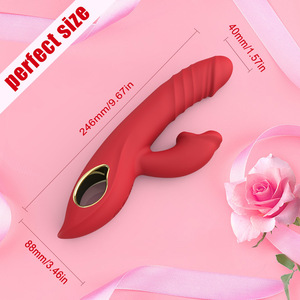 Giocattolo Sessuale per Adulti a Forma di Labbra Rosse Telescopiche per Stimolazione Linguale <span class=keywords><strong>e</strong></span> Punto G per Masturbazione <span class=keywords><strong>e</strong></span> Orgasmo - Product Image 3
