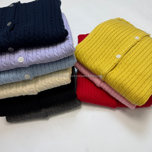 Suéter de lana de punto ajustado informal con logo personalizado estilo Ralph, cálido para invierno, para mujer, Colección Old Money 2026 - Product Image 2