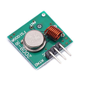 โมดูลรับส่งสัญญาณไร้สาย RF 433MHZ 5V DC ชิ้นส่วนอิเล็กทรอนิกส์ - Product Image 1
