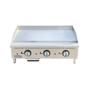 Thép không gỉ gas BBG Flat Top tấm gas vỉ nướng gas thương mại vỉ nướng - Product Image 2