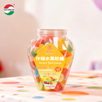 Pot en plastique transparent de qualité alimentaire en forme de chapeau personnalisé avec couvercle en aluminium et joint, couvercle coloré pour bonbons, noix, snacks, cadeaux de fête