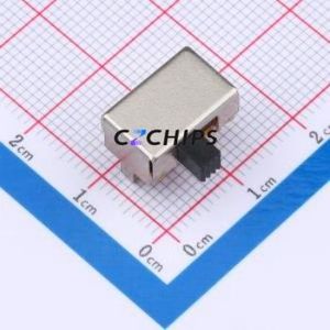 SK-22F14-4 Slide Switch Through hole Component (THT) Switch Rectangle Pin Header PC Pin 13.4mm 8.5mm - Product Image 1