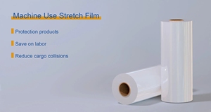 Lldpe Wrapping Film Shrink Wrap <b>Plastic</b> Packing Shrink Film Clear Stretch Film Polyethylene Wrap <b>Roll</b> - Product Image 5