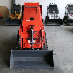 25Hp дизельный компактный фронтальный погрузчик мини-погрузчик с бортовым поворотом и широким диапазоном насадок - Product Image 2