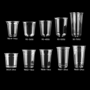 هانيونج 16 أونصة شعار أبيض مخصص ، كوب تعبئة ماتشا بارد مع غطاء - Product Image 2