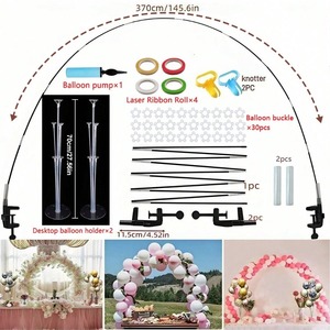 Support d'<span class=keywords><strong>arche</strong></span> <span class=keywords><strong>de</strong></span> ballons, petite <span class=keywords><strong>arche</strong></span> sur table, décoration <span class=keywords><strong>de</strong></span> table pour mariage et anniversaire - Product Image 2