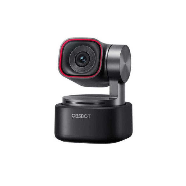 For OBSBOT Tiny 3 AI-Powered Spatial Audio 4K Webcam AI Tracking PTZ Camera with 1/1.28" Sensor