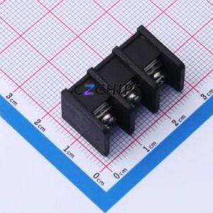 DBT30S-8.25-3P-BK-P Barrier Terminal Block Through hole Component (THT),P=8.25mm Connector 8.25mm 1x3P 3P 1 - Product Image 1
