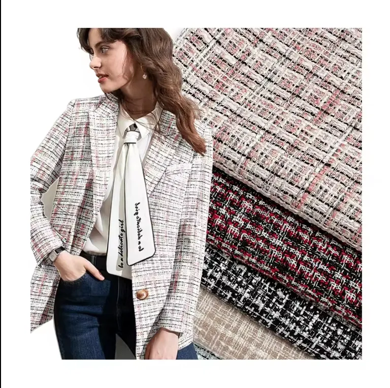 OEKO-TEX high-quality Chinese woven metal bag, stainless steel polyester flower, women's coat clothes