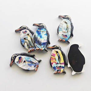 Aimant <span class=keywords><strong>de</strong></span> réfrigérateur en résine 3D en forme <span class=keywords><strong>de</strong></span> pingouin <span class=keywords><strong>de</strong></span> dessin animé personnalisé, décoration créative <span class=keywords><strong>pour</strong></span> la maison et la <span class=keywords><strong>cuisine</strong></span>, <span class=keywords><strong>cadeau</strong></span> souvenir, logo personnalisable - Product Image 3