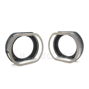 ALECAR <span class=keywords><strong>KINGRING</strong></span> O Shape Angel Eyes pour lentilles de projecteur Bi-LED de 3,0 pouces avec caches de projecteur intégrés et couleurs LED dynamiques - Product Image 3