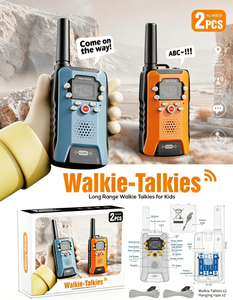 Mini <span class=keywords><strong>talkie</strong></span>-<span class=keywords><strong>walkie</strong></span> pour enfants, jouet, <span class=keywords><strong>portée</strong></span> de 3 km, émetteur-récepteur sans fil, interphone, jouet pour le camping en plein air, la <span class=keywords><strong>chasse</strong></span>, ensemble de <span class=keywords><strong>talkie</strong></span>-<span class=keywords><strong>walkie</strong></span> - Product Image 6
