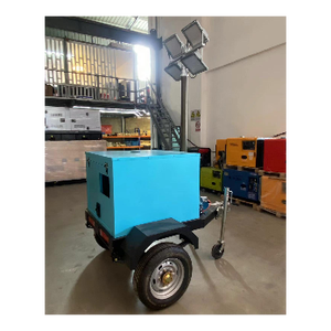 Npc bóng DIESEL <span class=keywords><strong>Magnum</strong></span> xe ánh sáng tháp điện máy phát điện Trailer với pin cho đám cưới bên tháp ánh sáng - Product Image 3