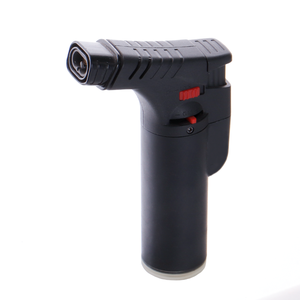 JC-20139 Refillable Cigar Plastic Two Flames Jet Slant Torch Lighter - Product Image 5