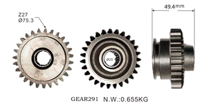 Engranaje de Transmisión de Alta Calidad para Automóvil, Venta Directa de Fábrica, Piezas OEM1 9670611780 OEM2 9570611780 para FIAT DUCATO - Product Image 5