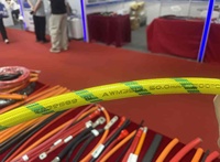 UL3513 Batteriekabel 35mm 50mm2 70mm 90mm 120mm2 200C 600V Hochtemperatur-Silikon-Glasfaser-Geflechtkabel für Neue Energien