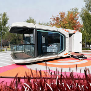 Maison conteneur <span class=keywords><strong>capsule</strong></span>, villa 2 chambres pour l'extérieur, Cabine <span class=keywords><strong>Capsule</strong></span> Moderne, Pod de couchage écologique, Hôtel <span class=keywords><strong>Capsule</strong></span> Spatiale, Maison - Product Image 1