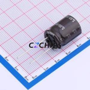 NXA100V220M16 * 20 Lo ผ่านหลุมอลูมิเนียม Electrolytic ตัวเก็บประจุผ่าน, D16xL20mm 220uF 20% 100V 1.35A-100กิโลเฮิร์ตซ์ - Product Image 2