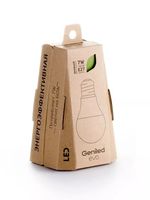 Boîte d'emballage en papier kraft avec design personnalisé pour ampoule, nouvelle boîte en carton écologique pour produits électroniques 2024