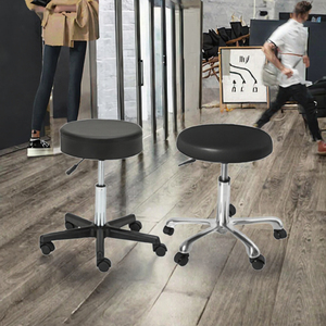 Sedia idraulica multiuso da Bar rotante per parrucchiere salone di bellezza e Hotel in metallo puleggia per caffè da fornitore di fabbrica - Product Image 3