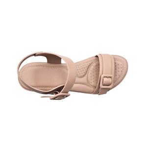 รองเท้าแตะกลางแจ้งสำหรับผู้หญิงแฟชั่นฤดูร้อนส้นเตี้ยแบบลำลองมีแพลตฟอร์มกันลื่นน้ำหนักเบาและปิดสายกันลื่น - Product Image 4