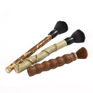 Bambú Luohan natural hecho a mano, bambú moteado, cepillo para tetera, accesorios para la ceremonia del té, cepillo para tetera, juego de té, directo de fábrica - Product Image 5