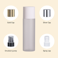 Bouteille en plastique givrée 100/120/150/200/250 ml en promotion – Flacon vide de haute qualité pour toner et eau cosmétique