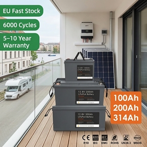 US and Europe Most Popular Best Seller Lead Acid Replacement Lithium Lifepo4 <b>Batteries</b> <b>12V</b> 100AH 150AH 200AH Li-Ion <b>Battery</b> Pack - Product Image 1