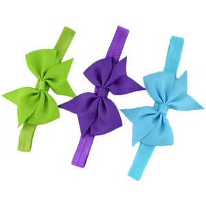 Bébé filles ruban gros-grain <span class=keywords><strong>cheveux</strong></span> arcs bandeaux <span class=keywords><strong>bandeau</strong></span> <span class=keywords><strong>cheveux</strong></span> accessoires pour nourrissons nouveau-nés tout-petits - Product Image 3