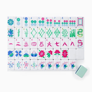 Tuiles de Mahjong Américaines Sculptées en Acrylique à Quatre Couches, Modernes et Personnalisées, Vente Chaude en Gros pour Jeux <span class=keywords><strong>d</strong></span>'Échecs - Product Image 2