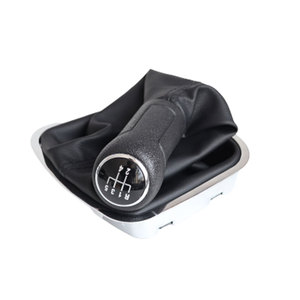 Perilla de cambio de marchas de 5 velocidades para coche, Bola de repuesto de fibra de carbono para VW CC Polo <span class=keywords><strong>6N2</strong></span> Mk4 mk5 mk7 R32 Golf 4 5 7 <span class=keywords><strong>GTI</strong></span> Jetta - Product Image 1