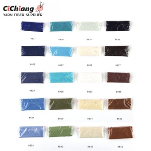 Microfibre 100% Nylon 66 teinte, motif floqué en poudre, 1.5d*0.6mm, filé, ignifuge, écologique, brillant, marque Sinopec - Product Image 3