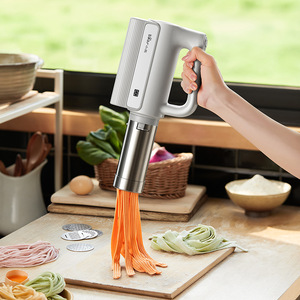 Bear Electric Noodle Maker YMJ-K40G1 Cordless Stainless Steel Handheld <b>Pasta</b> <b>Machine</b> For Home Use - Product Image 1