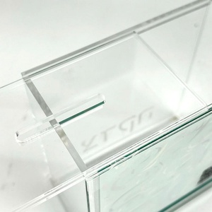 Custom Lucite Acrylic Hockey Puck Display Modern for with Stunning UV Pattern - Product Image 3
