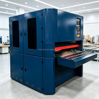 Ponceuse à bande large industrielle pour le travail du bois, machine à poncer le MDF, le contreplaqué, les portes d'armoires, les revêtements de sol, 630mm 1000mm 1300mm