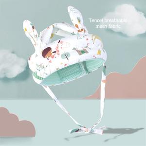 <span class=keywords><strong>Casque</strong></span> de sécurité <span class=keywords><strong>Anti</strong></span> <span class=keywords><strong>chute</strong></span> appui-tête chapeau doux infantile réglable Crash Cap bébé Protection de la tête enfant en bas âge marche - Product Image 3