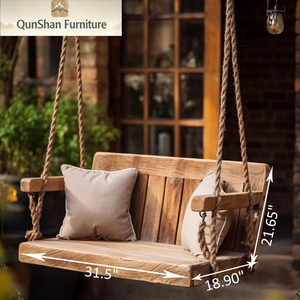 Sedia a dondolo sospesa in olmo massello, design artistico del Sud-est asiatico, prodotta in Cina, per esterni, cortile, <span class=keywords><strong>adulti</strong></span> e bambini, Qunshan Y-158 - Product Image 1