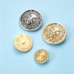 Meilleures ventes : Boutons métalliques de luxe, <span class=keywords><strong>anti</strong></span>-rouille, exquis et personnalisés, quincaillerie de marque sur mesure pour maillots de bain et vêtements - Product Image 4