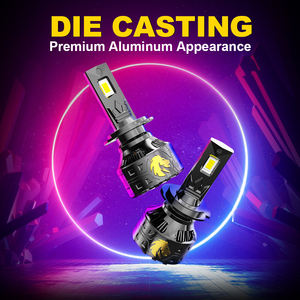 Geslla หลอดไฟหน้า LED สำหรับ H4 P1 <span class=keywords><strong>70W</strong></span> 12V 8400LM ชิพพลังงานแบบสากล9005ชิ้นหลอดไฟ LED H7 H11 H4รถ - Product Image 2