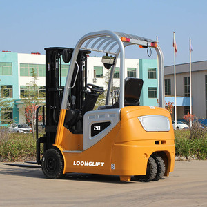 รถยกไฟฟ้าสามล้อ 2 ตัน พร้อมแบตเตอรี่ตะกั่วกรด รับน้ำหนักได้ 2000 กก. สำหรับคลังสินค้า ราคา รถยกไฟฟ้าขนาดเล็ก - Product Image 4