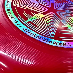 X-UFO migliore Frisbee logo personalizzato volante professionale morbido PE plastica per bambini ultimo frisbee 175g disco