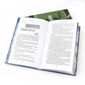 Services d'impression de livres personnalisés avec impression offset couverture rigide, livres de romans avec bords pulvérisés - Product Image 5
