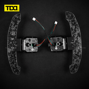 Palancas de cambio magnéticas de fibra de carbono TDD para Audi B8 B8.5 Serie A Serie Q Serie S Serie RS A1 A3 A5 A8 Q2 Q3 Q4 Q5 Q7 Q8 S1 - Product Image 2