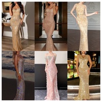 Liquidation : Lot Mixte de Robes de Soirée Élégantes pour Femmes avec Paillettes et Strass – Vente en Gros pour la Revente