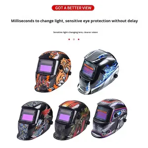 ضوء متغير ذكي خوذة لحام محمولة على الرأس ضوء متغير لحام نظارات أقنعة لحام لتحسين الرؤية - Product Image 5