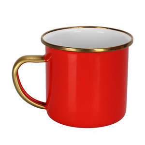 <span class=keywords><strong>Tasse</strong></span> émaillée <span class=keywords><strong>en</strong></span> métal de 18oz personnalisée par sublimation <span class=keywords><strong>Tasse</strong></span> émaillée de camping Logo personnalisé avec bord noir <span class=keywords><strong>Emaille</strong></span> Becher Caneca Esmaltada 11oz - Product Image 5