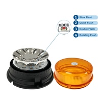 24V LED Blinklicht Leuchtfeuer Low Profile Autodach Blitzlichter ECE R65 R10 Konform Sonstiges Auto licht zubehör